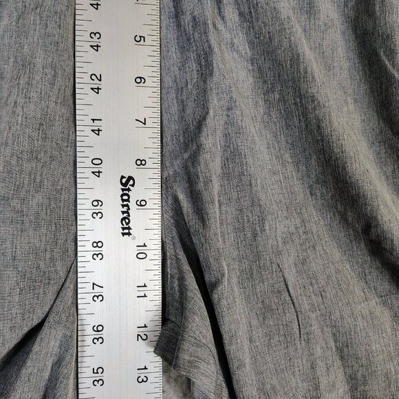 Eddie Bauer Motion Shorts Men's Small Heather Gray Woven 8" Inseam Outdoor NWT - Picture 11 of 13